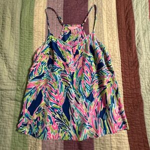 Lilly Pulitzer silk tank top